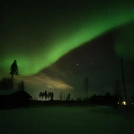 シャレー Rentola Lapland - Private And Cozy Beach Cottage - Northern Lights - Sauna