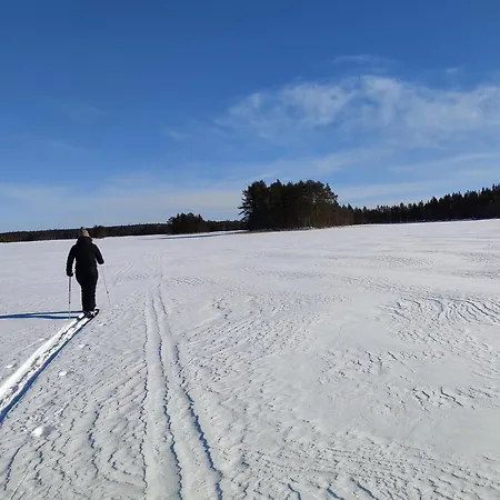 シャレー Rentola Lapland - Private And Cozy Beach Cottage - Northern Lights - Sauna ロヴァニエミ
