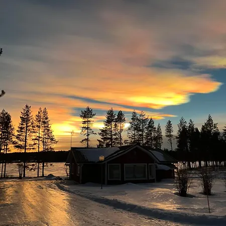 Rentola Lapland - Private And Cozy Beach Cottage - Northern Lights - Sauna