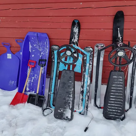 Rentola Lapland - Private And Cozy Beach Cottage - Northern Lights - Sauna ロヴァニエミ