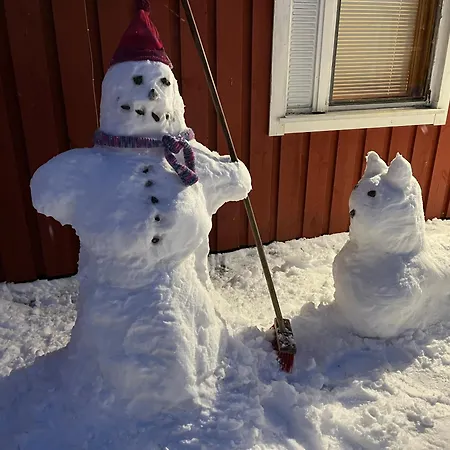 シャレー Rentola Lapland - Private And Cozy Beach Cottage - Northern Lights - Sauna *